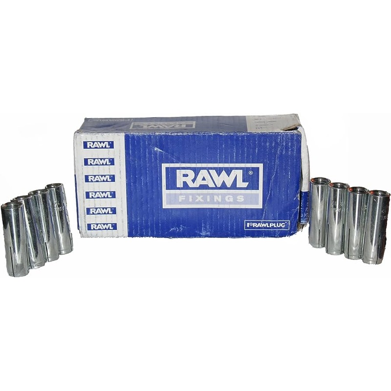RAWLPLUG WEDGE ANCHOR 50 PER BOX 12X50MM 15MM R-DCA-12-50