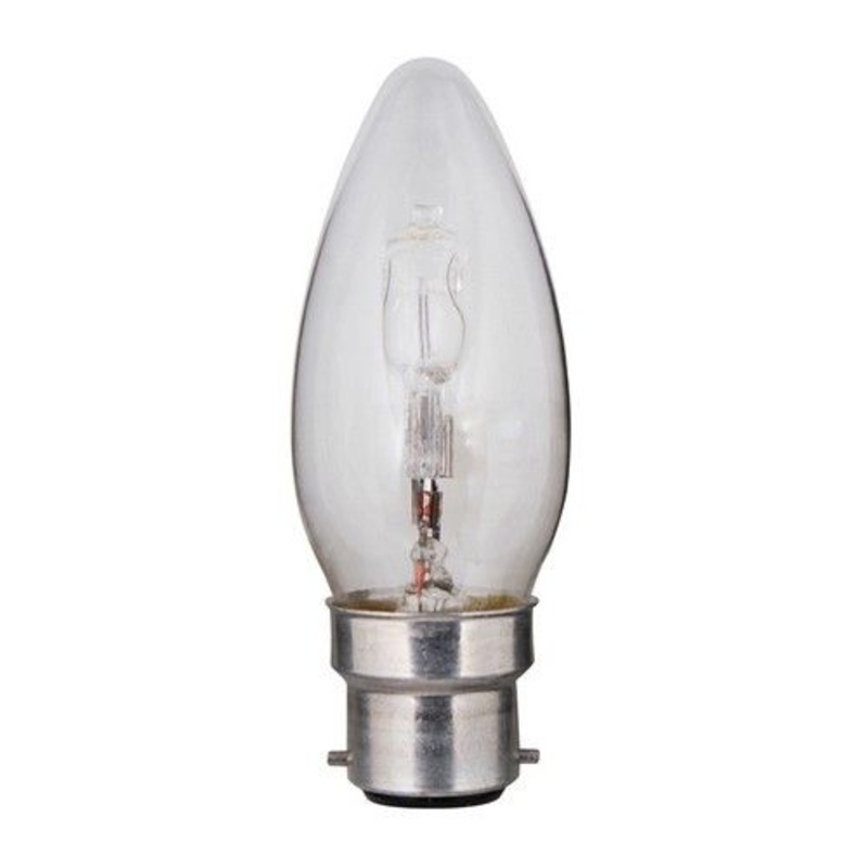 EUROLUX CANDLE HALOGEN TWIN PACK E14 28W WW G549BP