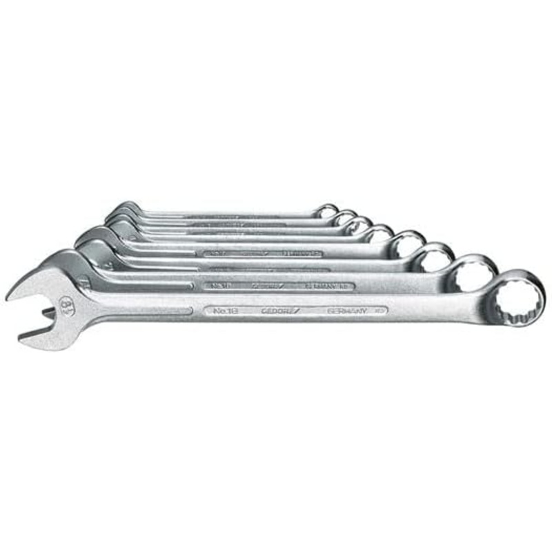 GEDORE COMBINATION SPANNER SET 8PCS 19KG 8MM-19MM