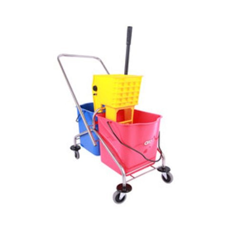 MAKRO MOP WRINGER TROLLEY DOUBLE 50L