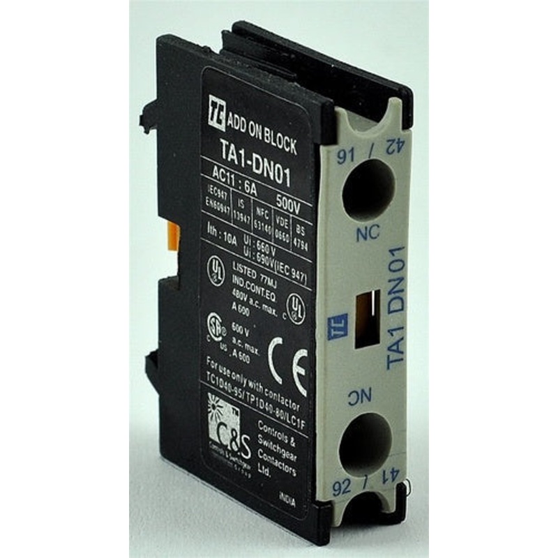 C&S AUX ADD ON BLOCK (TA1DN01) 1NC I-AUX1