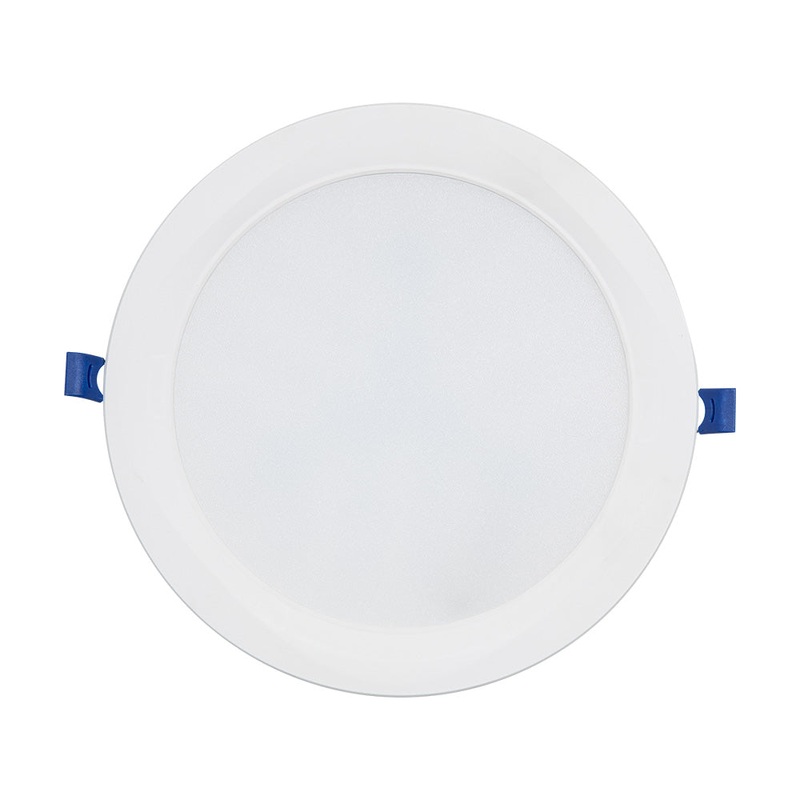 EUROLUX LED DOWNLIGHT ROUND PANEL WHITE 18W D116 EX