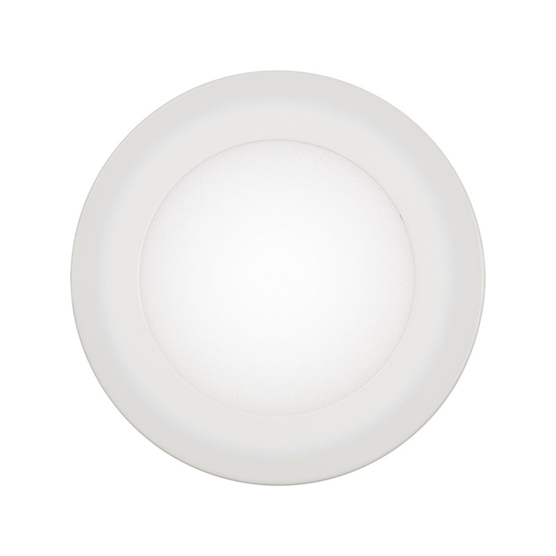 EUROLUX LED DOWNLIGHT ROUND PANEL WHITE 6W D112 EX