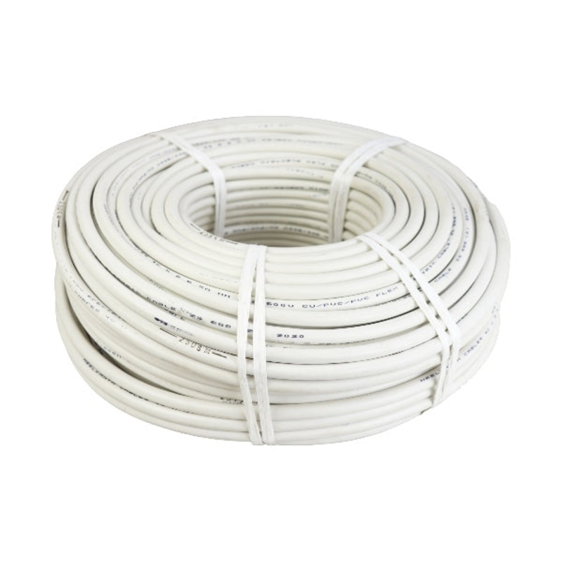 NEELKANTH CABLE FLEXIBLE WHITE 6 SQMMX4 CORE CMCF604CYY-WH