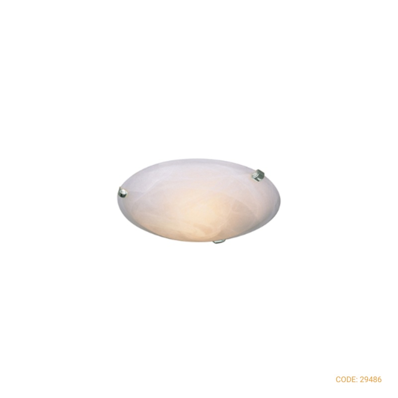 RADIANT CEILING LIGHT LINES STREET CHROME 400MM JE15 LINES