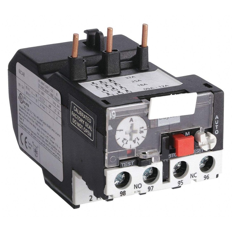C&S THERMAL OVERLOAD RELAY 09A 5.50-8.00