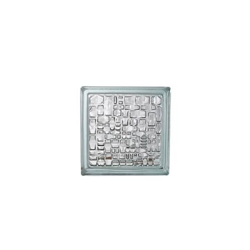 JINCHUA GLASS BLOCK MOSAIC CLEAR 190X190X80MM
