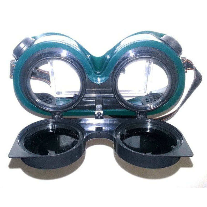 MATWELD GOGGLE WAN WELDING FLIP FRONT GREEN WAN0335