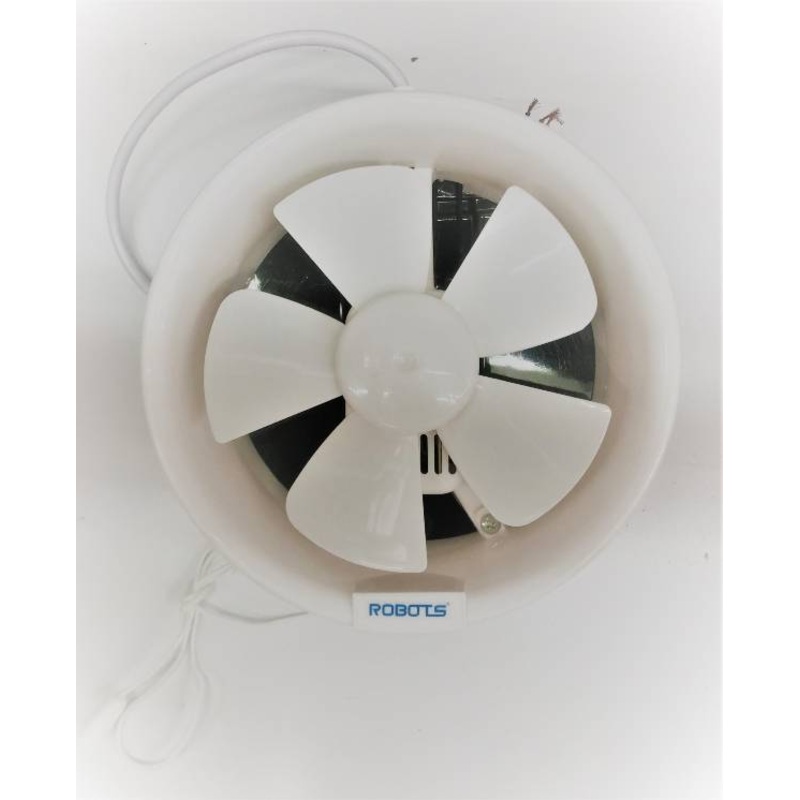 ROBOTS EXTRACTOR FAN PVC ROUND 6