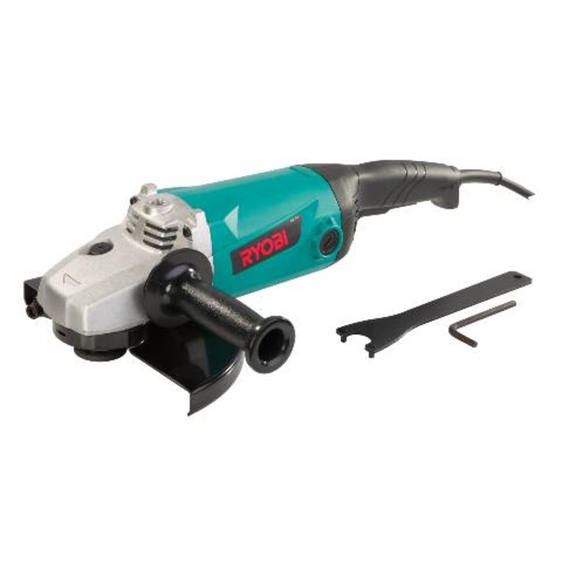 RYOBI ANGLE GRINDER WITH CUT OFF 230MM 2500W G235