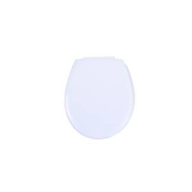 SOLO TOILET SEAT WHITE POLYPROP UNIVERSAL NEON LITE 205116