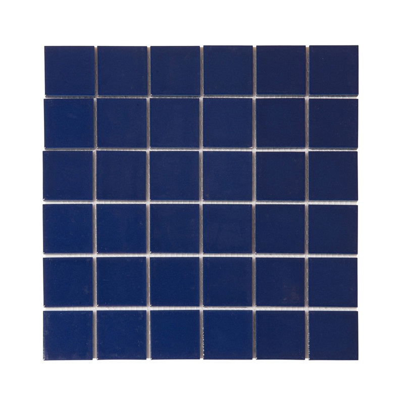 FALCON TILES GLAZED MOSAIC DARK BLUE 48MM FT2215S