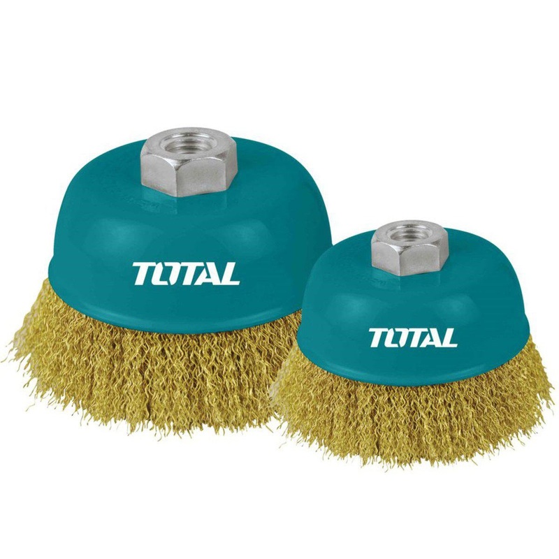 TOTAL BRUSH WIRE CUP 125MM 5 TAC31051
