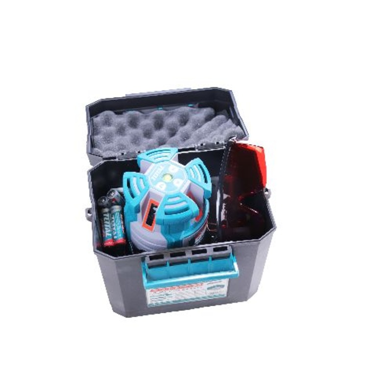 TOTAL SELF-LEVELING LINE LASER RED BEAMS 0-30M TLL306505