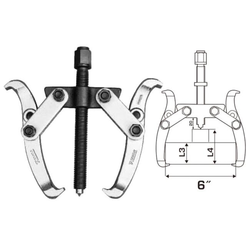 TOTAL TWO JAWS PULLER 6 THTGP266