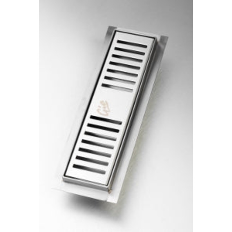 GIO PLUMBING SHOWER CHANNEL STAINLESS STEEL 250MM A1013-250