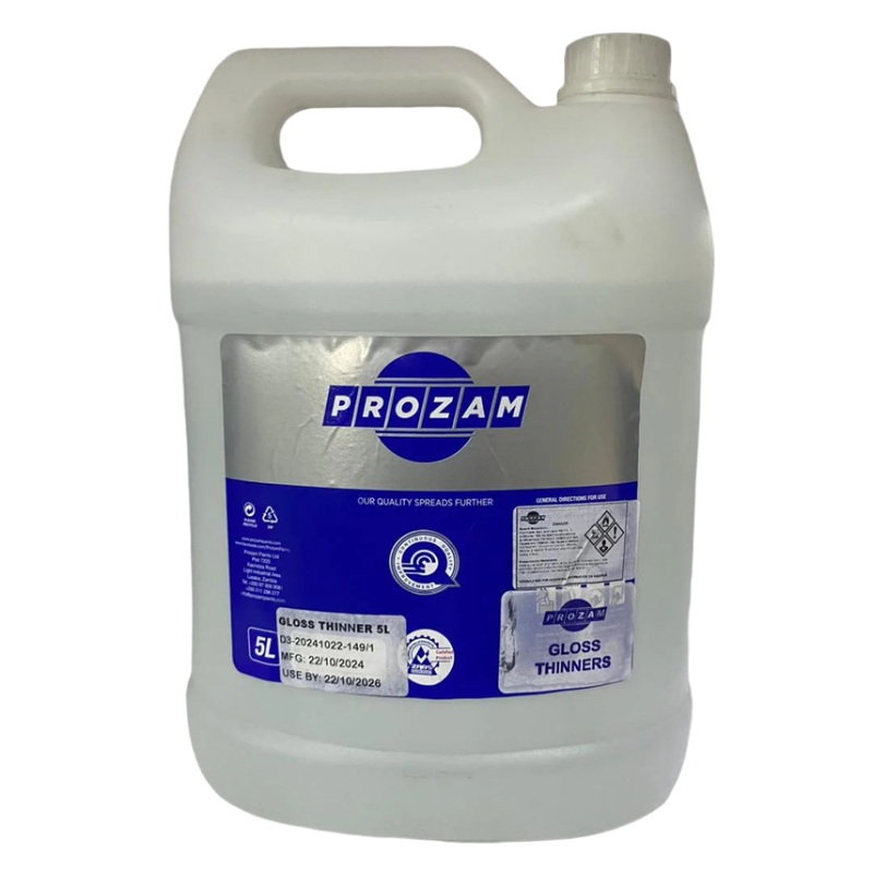 PROZAM THINNERS GLOSS 5L