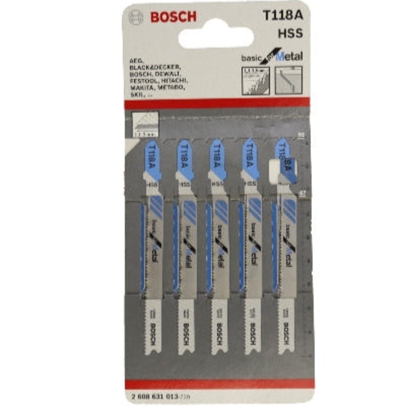 BOSCH BLADE JIGSAW SET 5PCS T101B