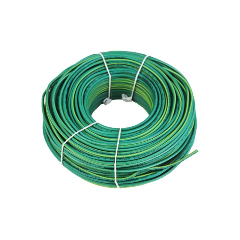 NEELKANTH SOLID CONDUCTOR UNSHEATHED WIRES GREEN 2.5 SQMMX1 CORE 600/1000V CBWS2.501CY-GN P/M
