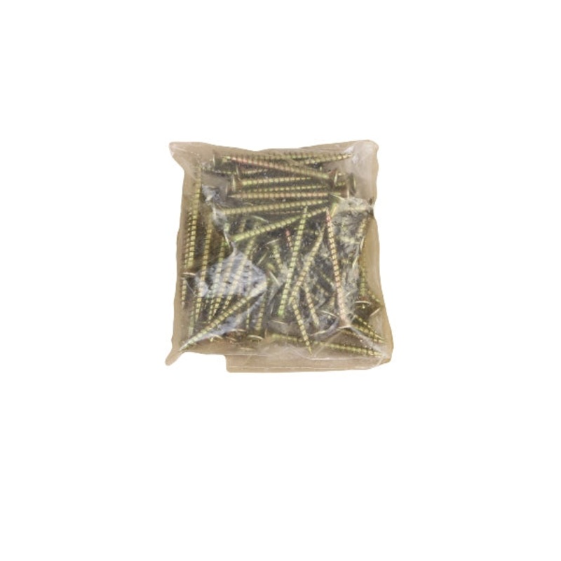 SCREW CHIP BRD BRASS M5X30MM (PK / 50)