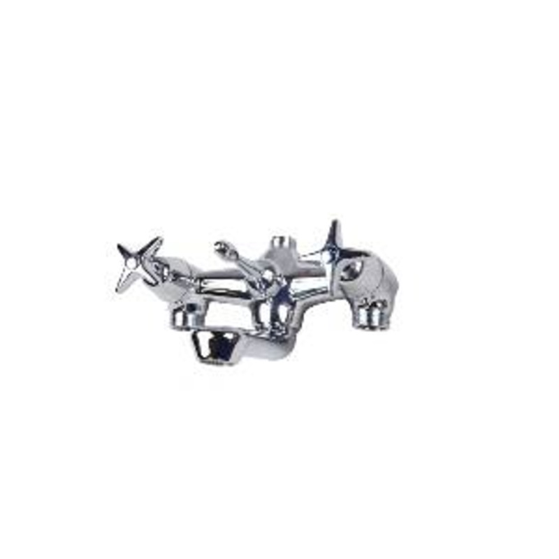 COBRA BATH + SHOWER MIXER PILLAR TYPE STAR 152-CP