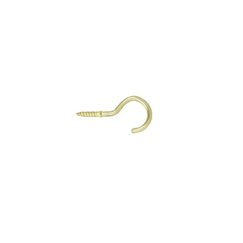 CUP HOOK BRASS 1