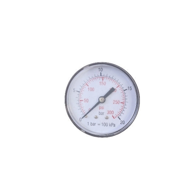 GAV REAR PRESS GAUGE 63MM 1/4 GAVM63R