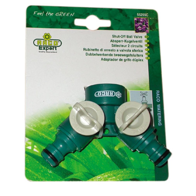 RACO SHUT-OFF SNAP IN DUAL PLASTIC 55255C
