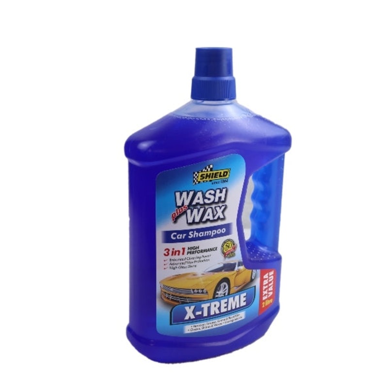 SHIELD CAR SHAMPOO 2L 3 IN 1 BLUE SH177