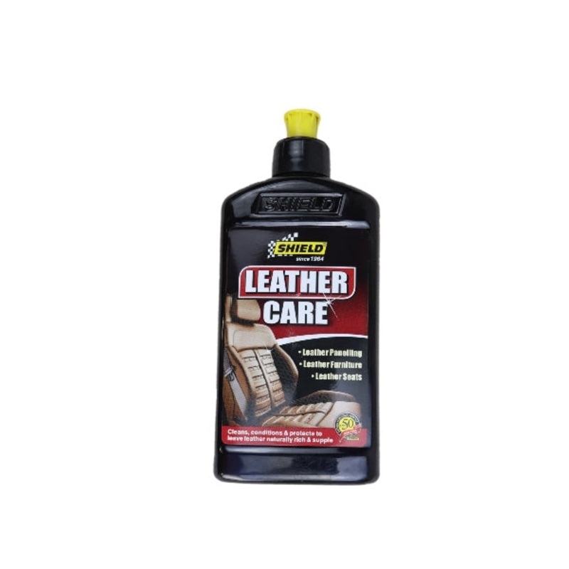 SHIELD LEATHER CARE BLACK 400ML SH109