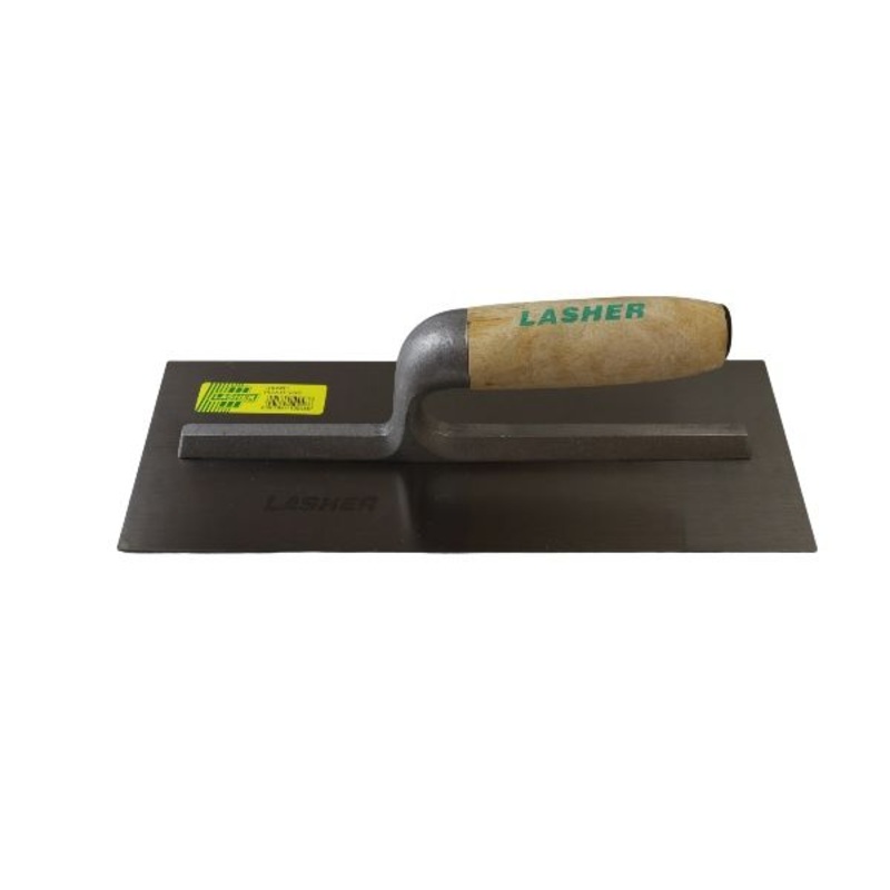 LASHER TROWEL PLASTERING SINGLE TANG WOODEN HANDLE 280MM FG10048
