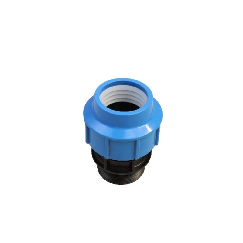 FLOTEK ADAPTOR MALE POLY COMPRESSION 50MM