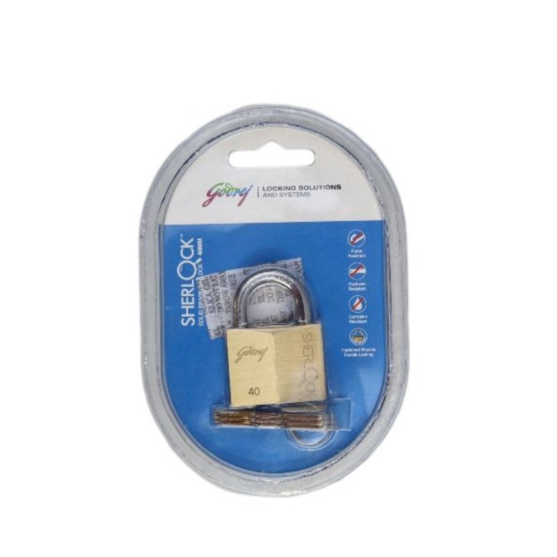 GODREJ PADLOCK SHERLOCK 40MM LKYPBE40B