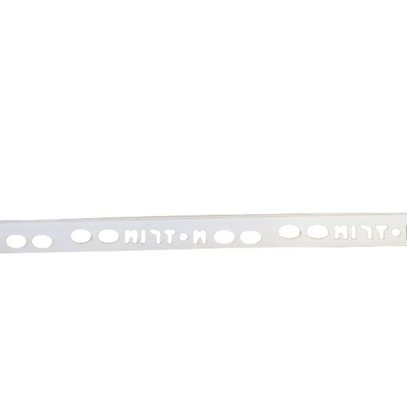 KIRK TILE EDGE TRIM ROUND PVC WHITE 12MM