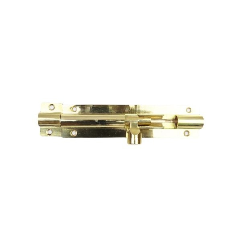 ROBUSTLINE TOWER BOLT BRASS 1/2X8 BTB13200INHC