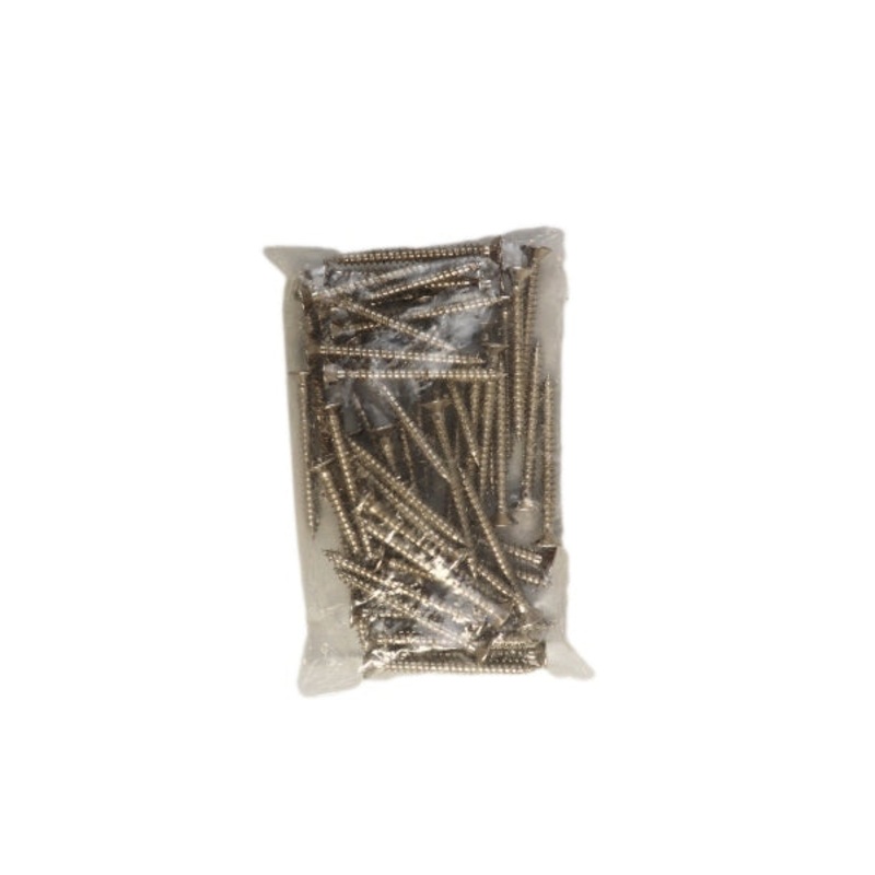 SCREW CHIP BRD BRASS M4X40MM (PK / 50)