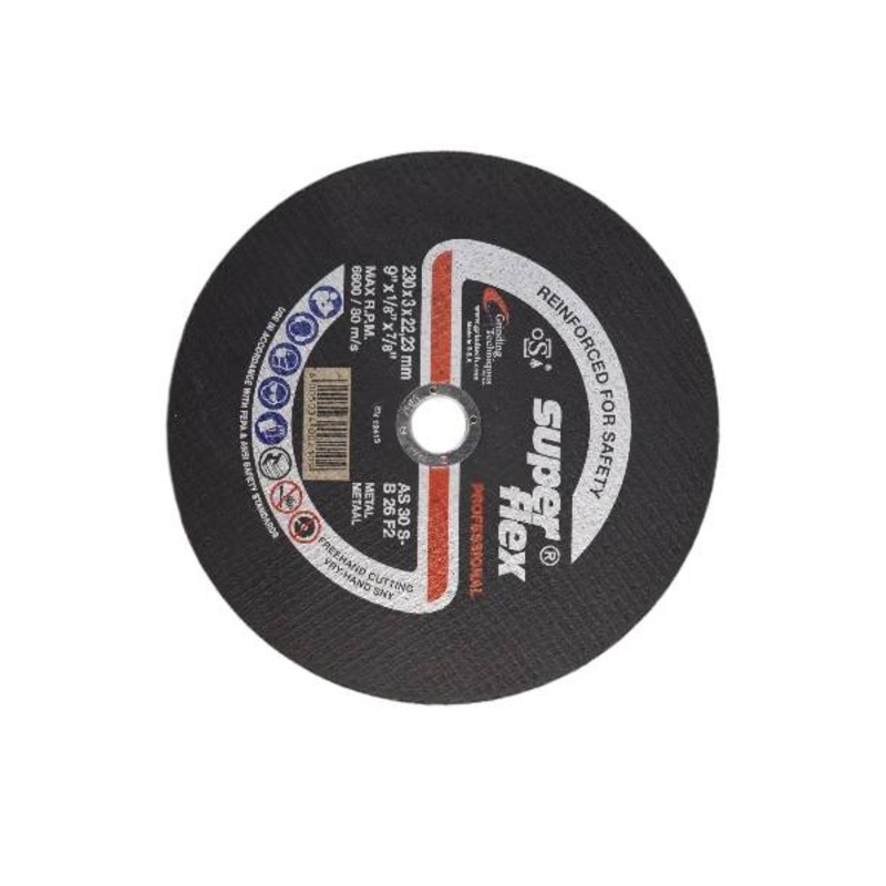 SUPER FLEX CUTTING DISC STEEL PROFESSIONAL 230X3X22.23 AS30S B26