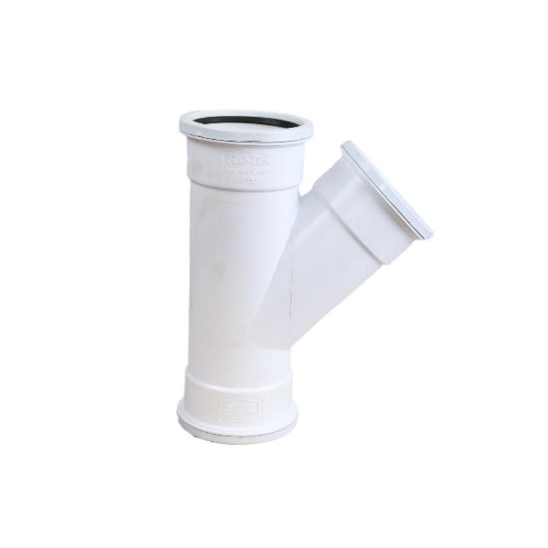 FLOTEK Y JUNCTION PLAIN PVC 110MM