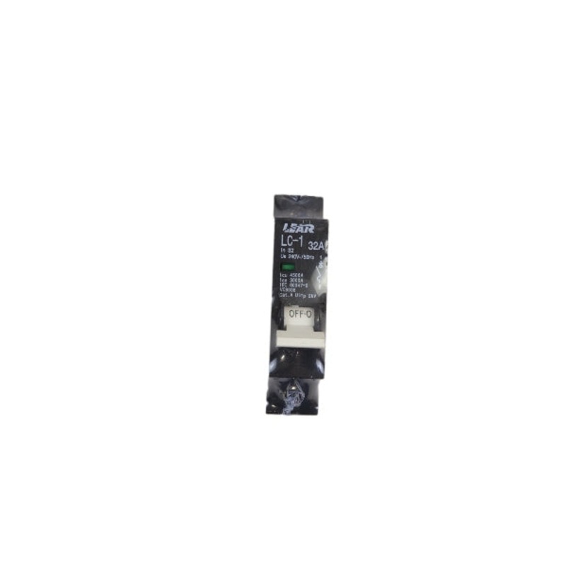 LEAR MINI CIRCUIT BREAKER 1P 32A 4.5KA 19MM LC1-32A