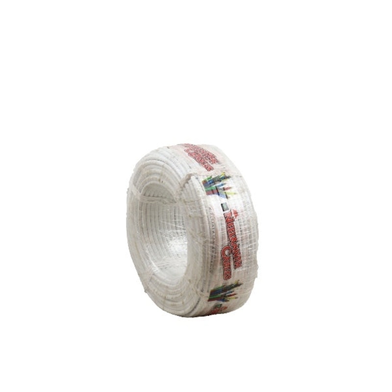 NEELKANTH CABLE FLEXIBLE WHITE 1.5 SQMMX2 CORE CMCF1.502CYY-WH P/M