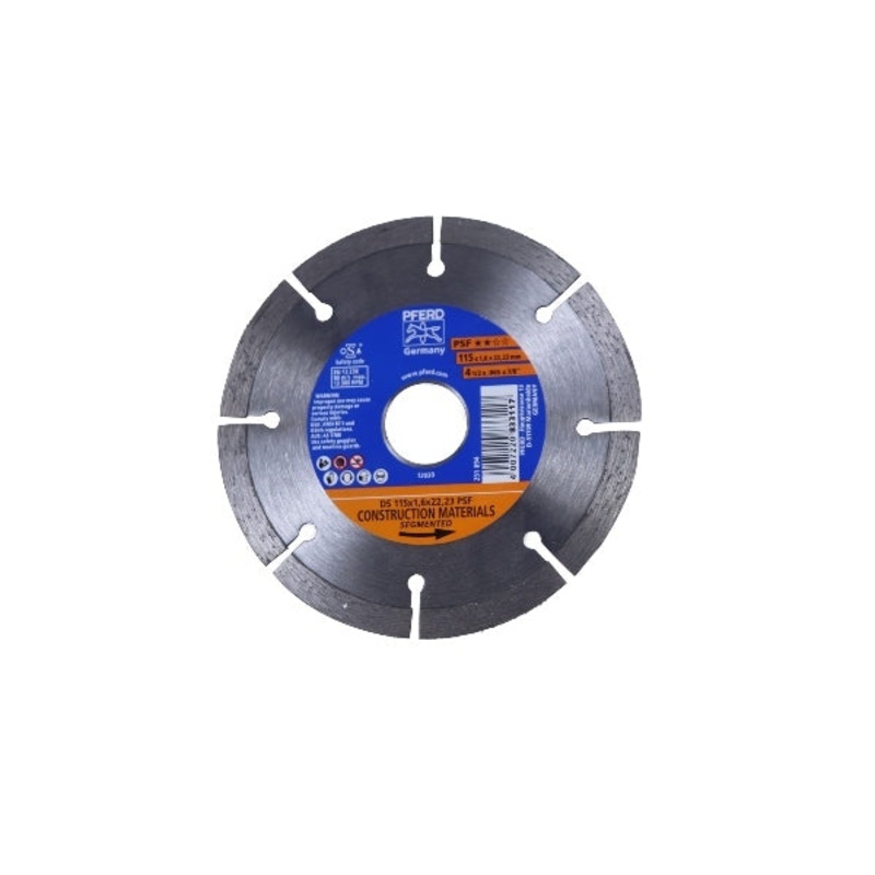 PFERD DIAMOND DISC SEGMENTED 4-1/2
