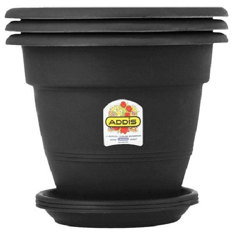ADDIS PLANT POT & SAUCER VENUS 26CM X 3 84154REGR