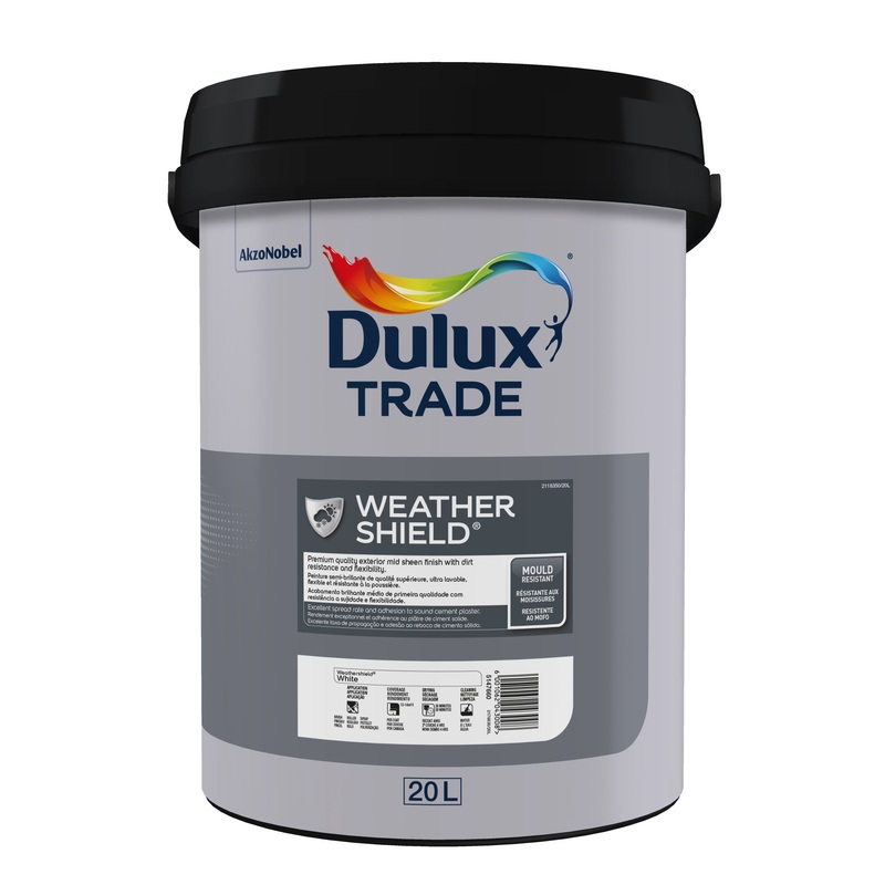 DULUX WEATHERSHIELD PASTEL BASE 7 20L 5147654