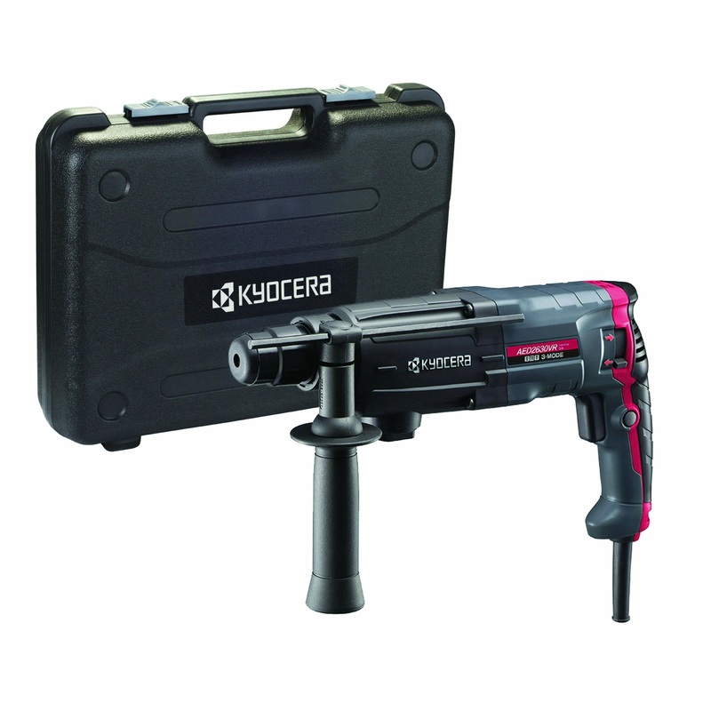 KYOCERA ROTARY HAMMER 830W 26MM SDS 5YR 4 MODE AED-2630VR