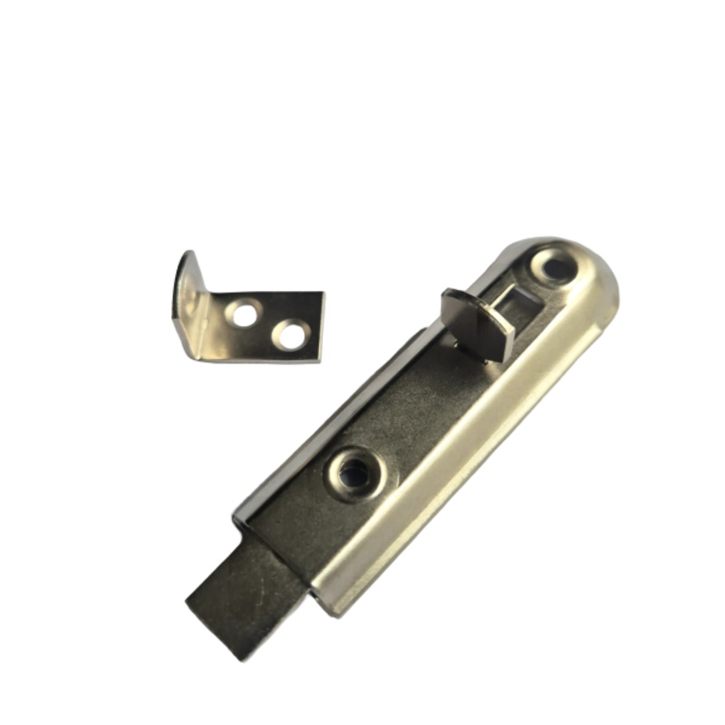 ROCO FLUSH BOLT NP NECKED 70MM RL123K