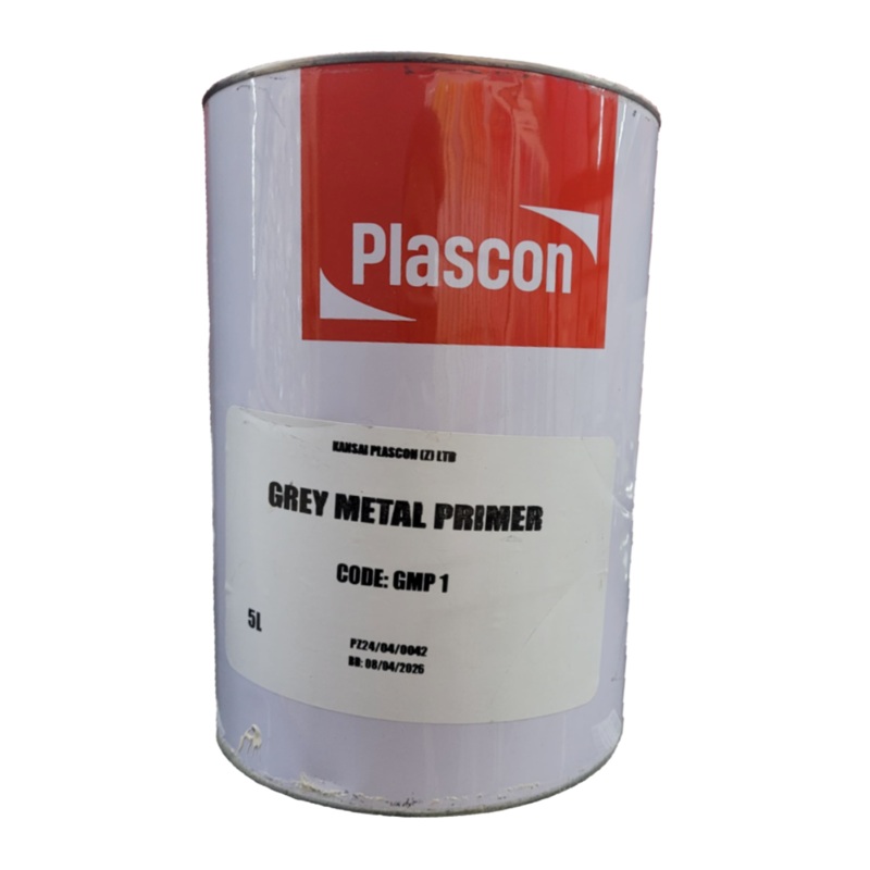 PLASCON METAL PRIMER GREY 5L GMP1