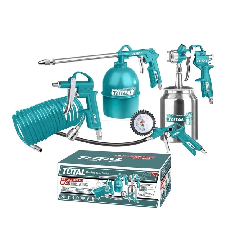 TOTAL AIR TOOLS 5PCS SET 100 PSI TATK051