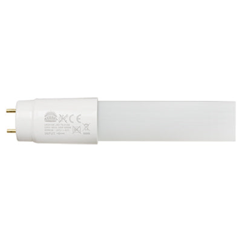EUROLUX LED TUBE 5FT GLASS TUBE T8 LED 24W 4000K RLL125