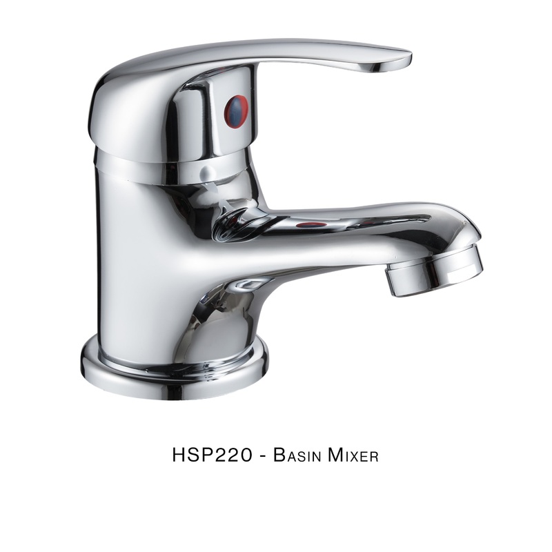 H&C BASIN MIXER SINGLE LEVER HOUSE PROUD HSP220