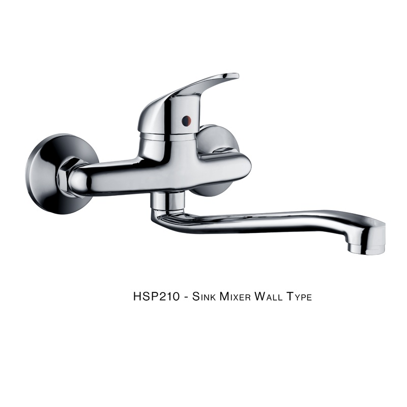H&C BATH MIXER COMPLETE WITH HOSE AND HANDSHOWER SINGLE LEVER HOUSE PROUD HSP120W